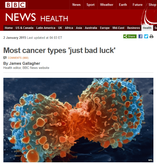 BBC News headline 