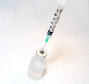 needle and vaccine